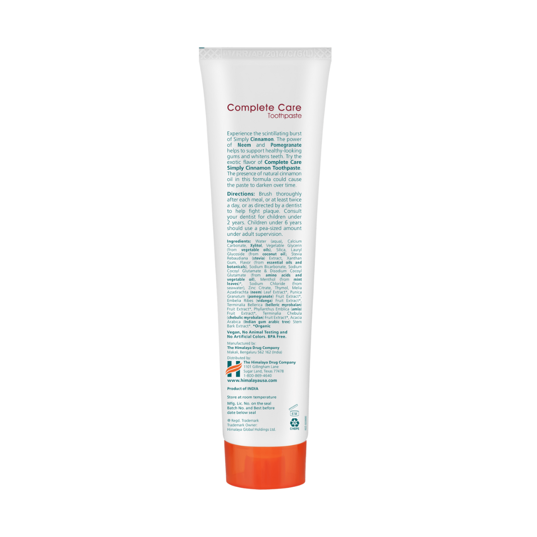 Complete Care Cinnamon Toothpaste - Image 2