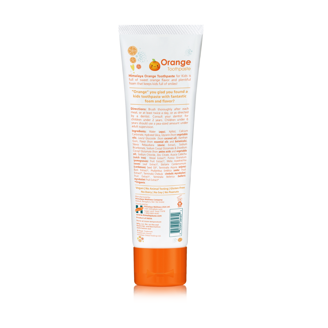 Kids Orange Toothpaste - Image 2