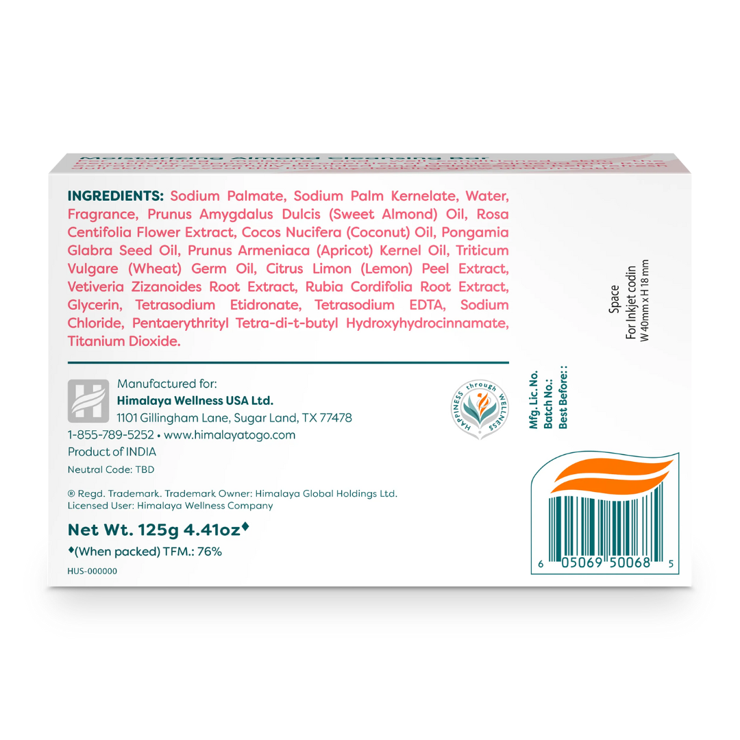 Moisturizing Almond Cleansing Bar - Image 3