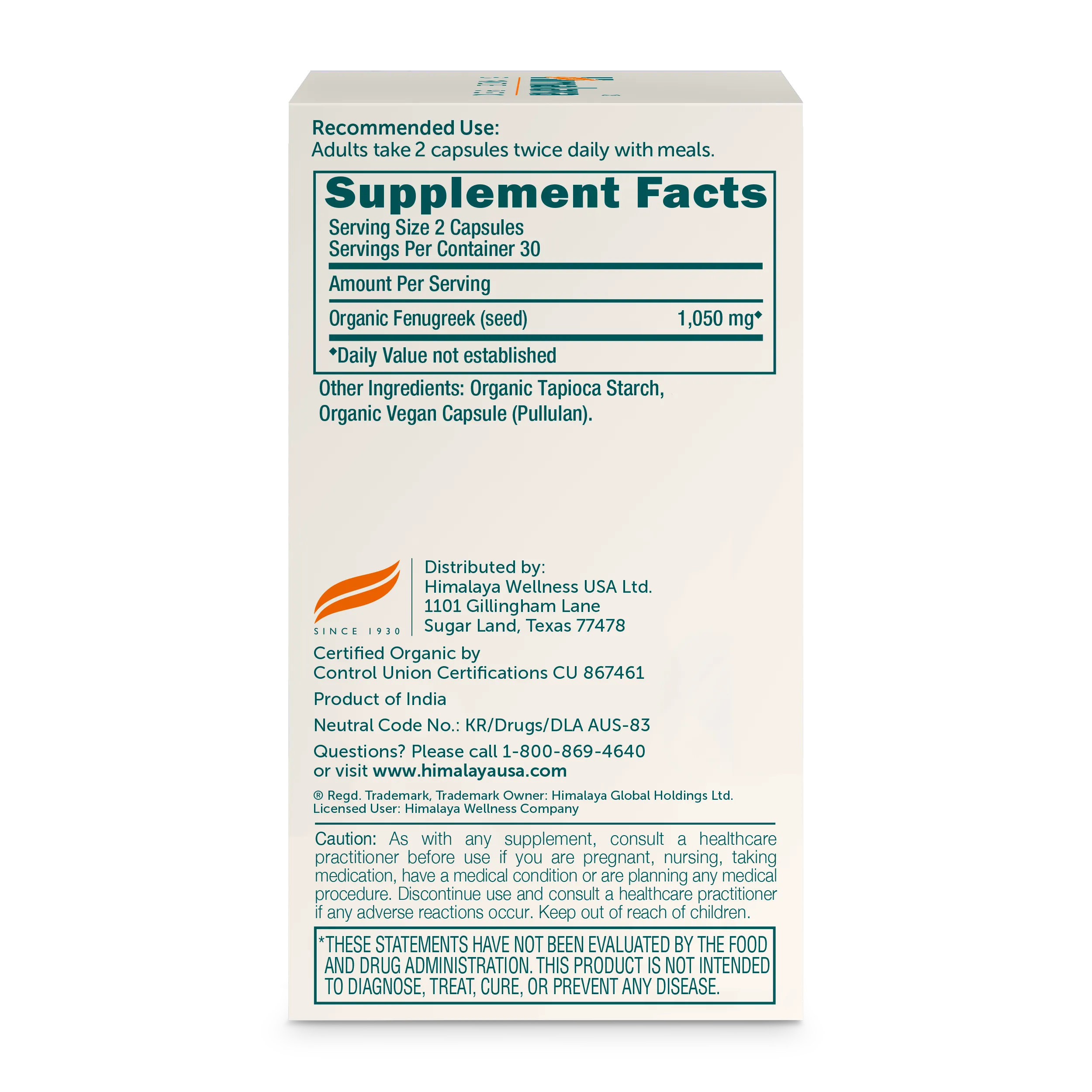 Organic Fenugreek - Image 2