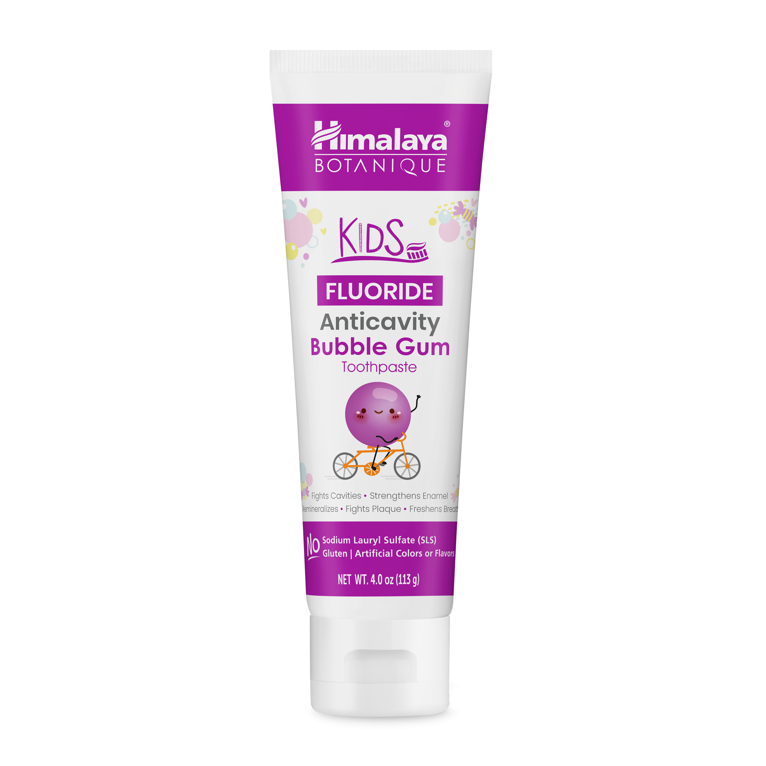 Kids Fluoride Anticavity Bubblegum Toothpaste